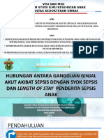 Hubungan Antara Gangguan Ginjal Akut Akibat Sepsis Dengan