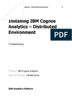Installing IBM Cognos Analytics