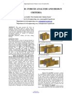 Cofferdams Forces Analysis and Design Criteria