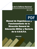 M.O.F. Direcci n General de Educaci n Militar