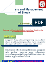 Diagnosis and Management of Shock: Dr. Nurkhalis, SPJP, Fiha