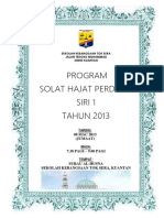 Pamplet Solat Hajat 1