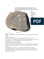 Andesite: Rhyolite Basalt