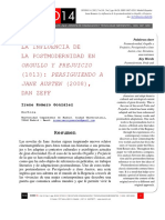 Romero -LaInfluenciaDeLaPostmodernidadEnOrgulloYPrejuicio.pdf
