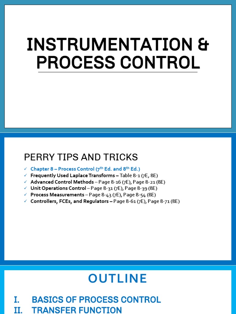 Instrumentation and Process Control - QRC | PDF | Scada | Control Theory