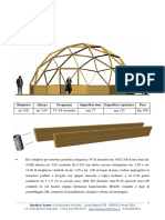 Scheda Tecnica Struttura Geodetica 3V 10metri Basso Profilo PDF