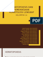 Kel. 14 - Hematopoiesis Dan Pemeriksaan Hematologi Lengkap