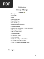 Civilization: History of Europe