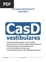 3º Simulado Quinzenal