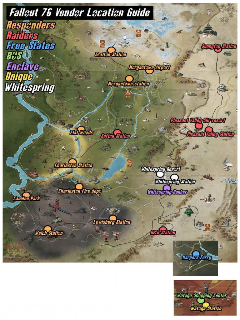 gold bullion fallout 76 on Fallout 76 Raider Vendor Locations