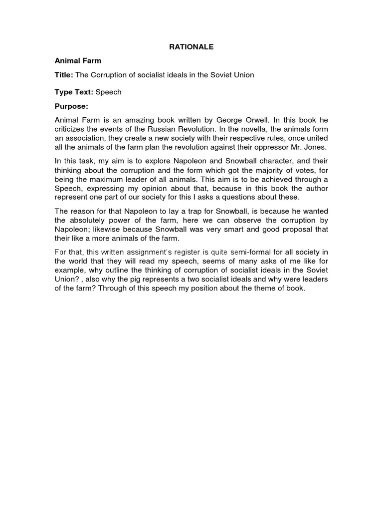 RATIONALE | PDF | Philosophy