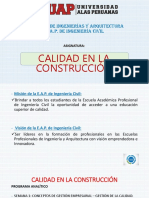 Calidad en La Construc