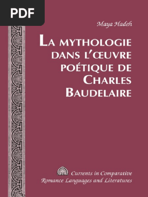 La Mythologie Dans L Oeuvre Poe Maya Hadeh Pdf Les Fleurs Du Mal Sacre