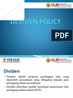 1 Deviden Policy