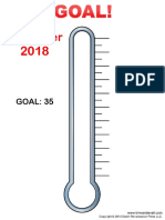 Monthly Goal Template