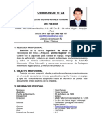 CV - Ing Minas - Elard Torres H PDF