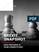 Brexit Snapshot: How Prepared Is Your Competition?