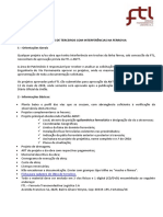 Obras de Terceiros Com Interferências Ne Ferrovia Processo de Travessia PDF