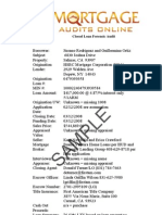 MOA Sample Audit