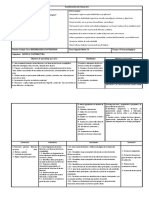 Planificación de Unidad 2019