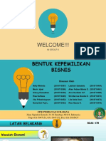 Bentuk Kepemilikan Bisnis