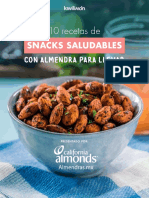 10 recetas de snacks saludables con almendras