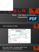 Tesla - The Race To Disrupt Automotive Industry: Han Le MIS4596