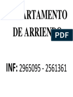 Departamento de Arriendo