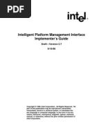 Intelligent Platform Management Interface Implementer's Guide Draft-Version 0.7