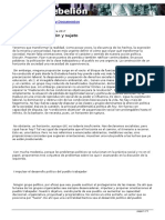 La Savia - Conflicto Organización y Sujeto