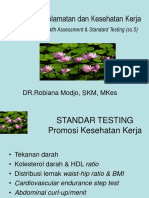 TM 5. Health Assesment Standart Testing