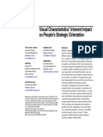 Dries-Tönnies Et Al (2015) - Visual Characteristics Inherent Impact On Peoples Strategic Orientation