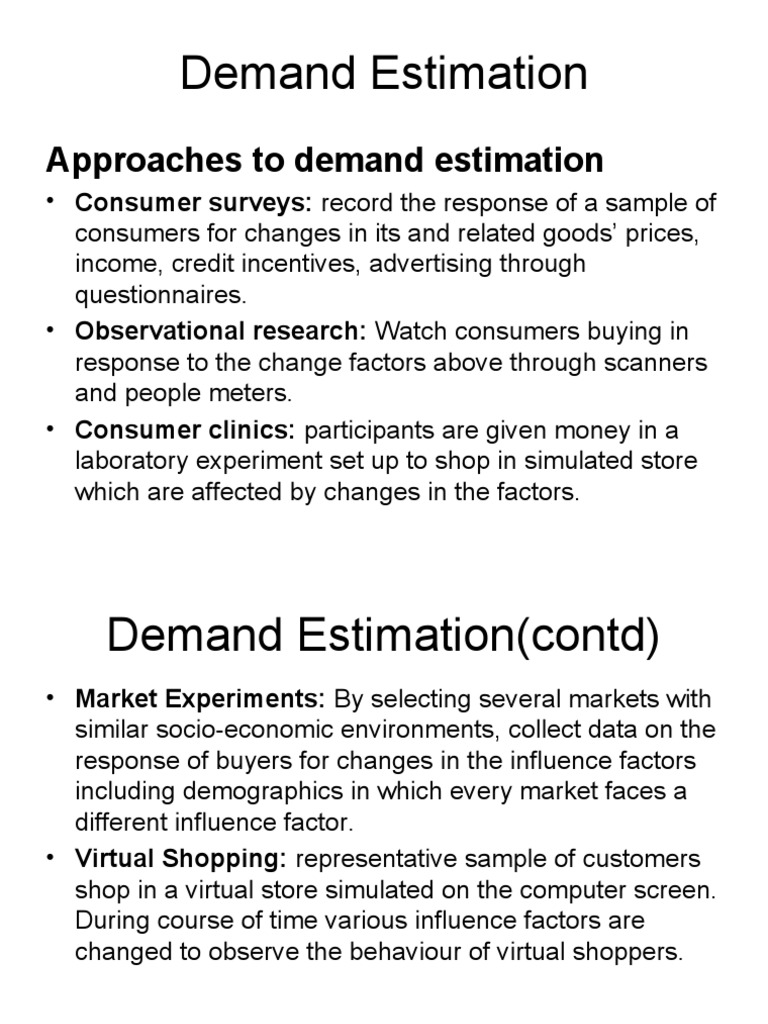 Demand Estimation and Regression Analysis | PDF | P Value | Statistics