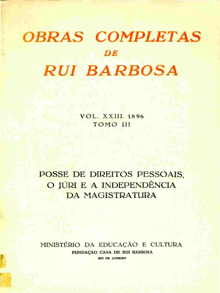 Posse de Direitos Pessoais e Júri | PDF | Estatuto | Advogado