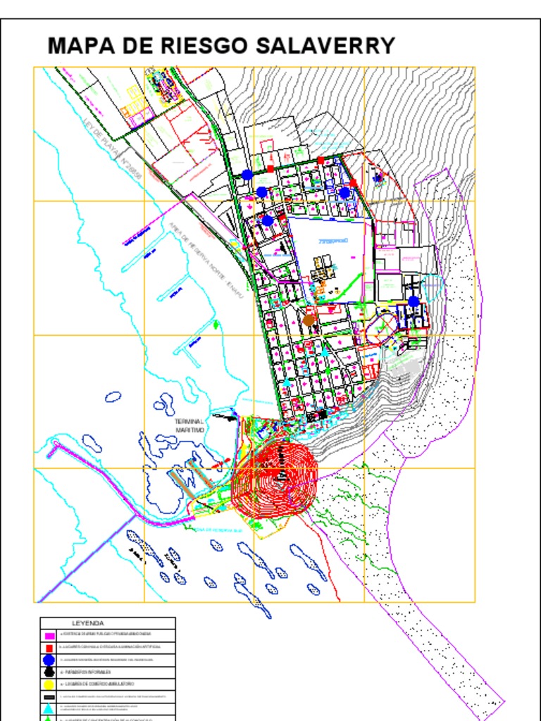 Mapa de Riesgo Salaverry PDF | PDF