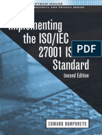 Implementing The ISO - IEC 27001 - 2013 ISMS Standard PDF