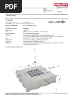 1 Input Data: Profis Anchor 2.6.6