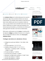 Códigos para Celulares Chinos PDF
