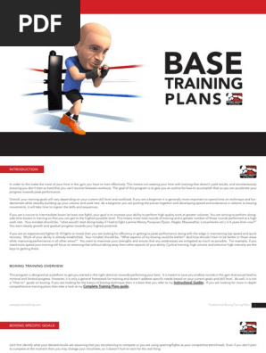 Boxing Plans