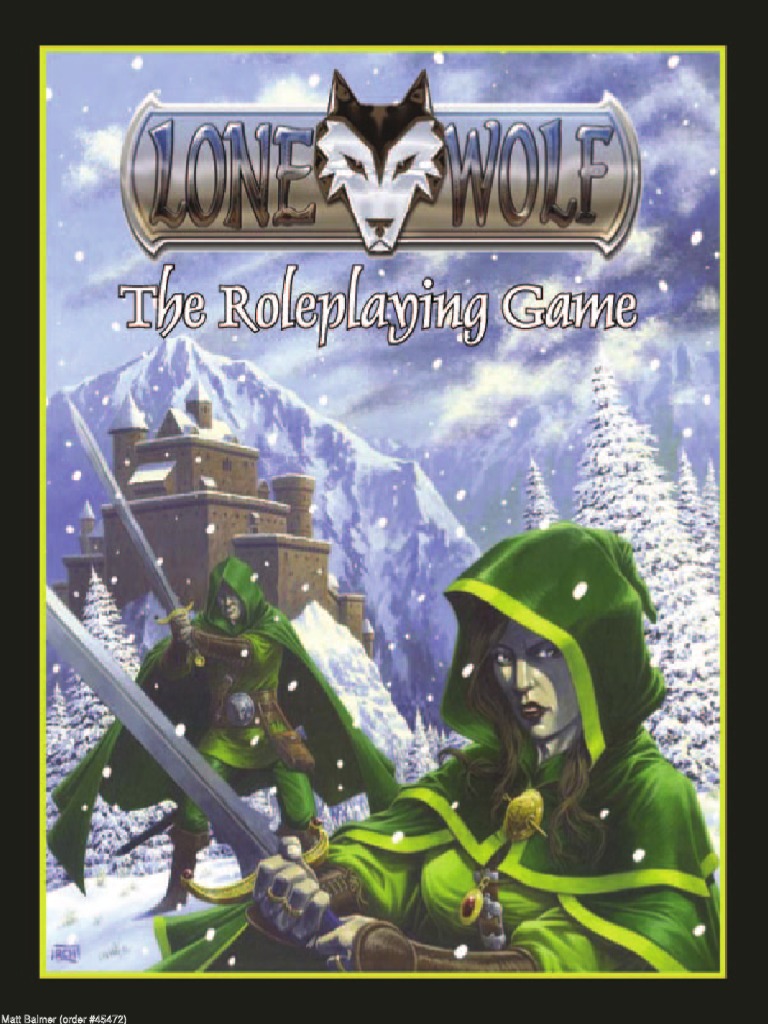 Lone Wolf The Roleplaying Game PDF Role Playing Games Leisure