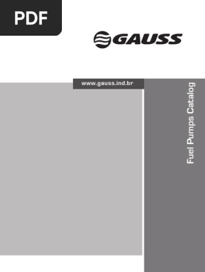 Catalogo Fuel Pumps Air Flow PDF | PDF | Car Body Styles