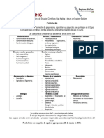 Convocatoria Interna ExpoCiencias