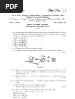 Rr310504 Theory of Computation