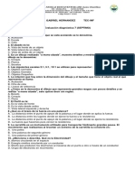 Evaluación Diagnóstica 7 (SEPTIMO)