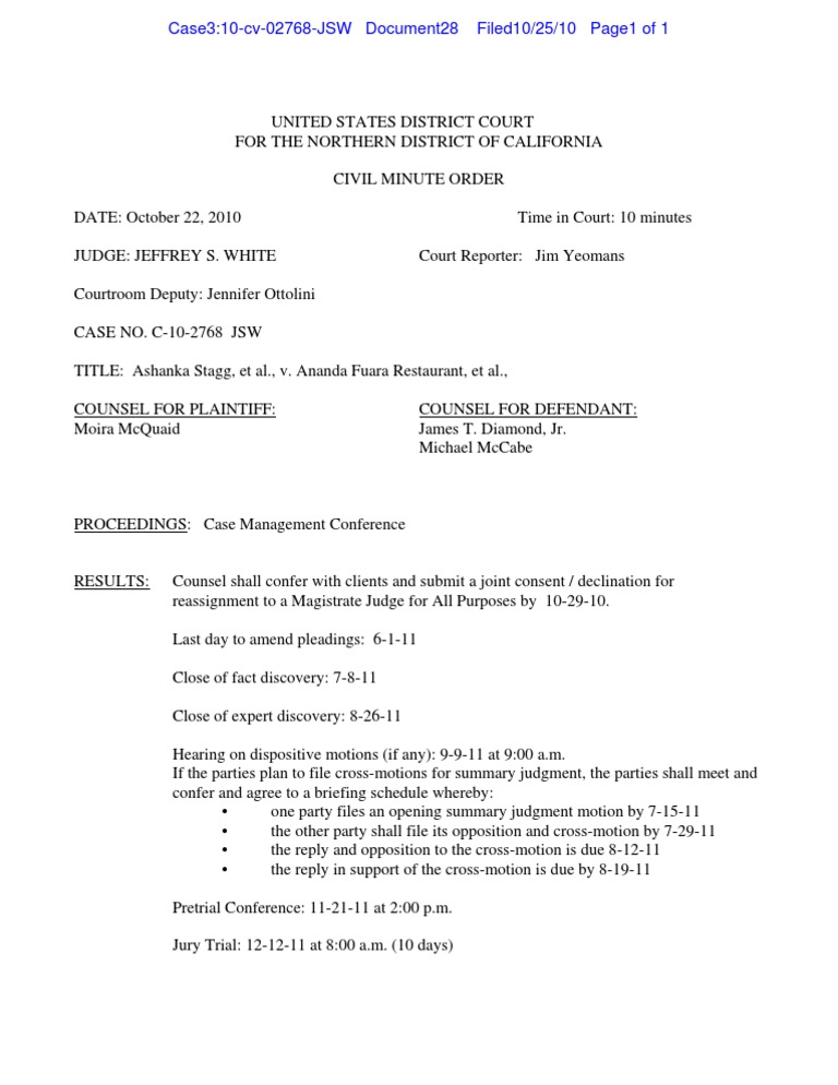 Civil Minute Order PDF