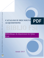 Catalogue Genie Civil 1 PDF