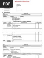 Esquema Sesiones de Aprendizaje