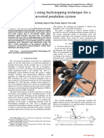 Control Design Using Backstepping Technique For A Cart-Inverted Pendulum System