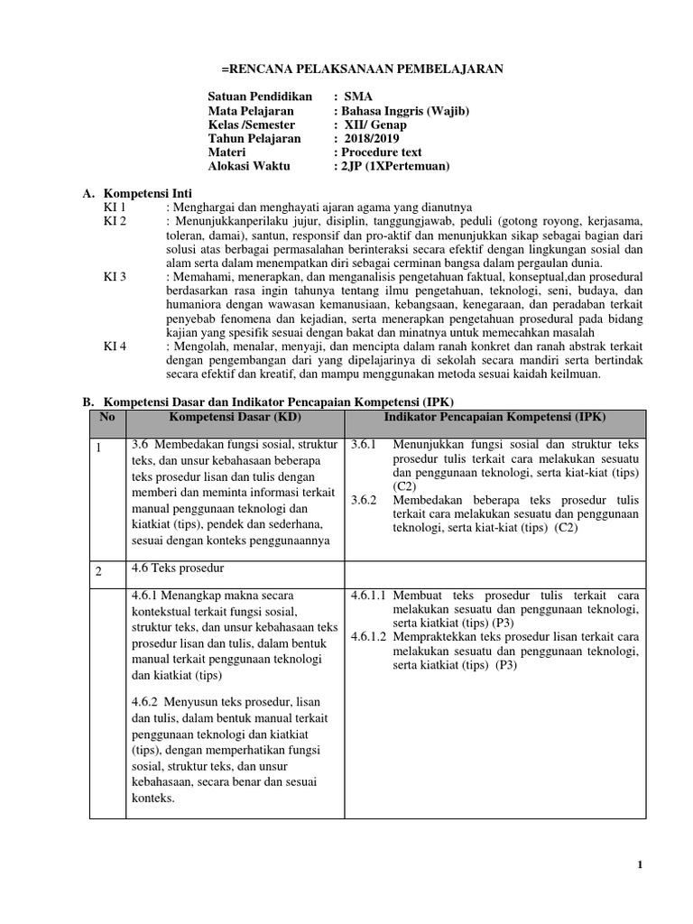 Procedure Text Docx