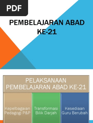 Pembelajaran Abad Ke 21 Pdf